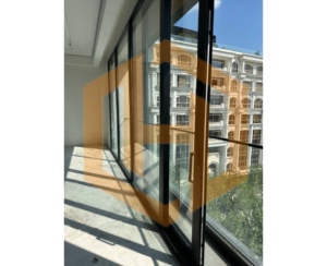 لیفت اند اسلاید چهارلت و هندریل شیشه ای